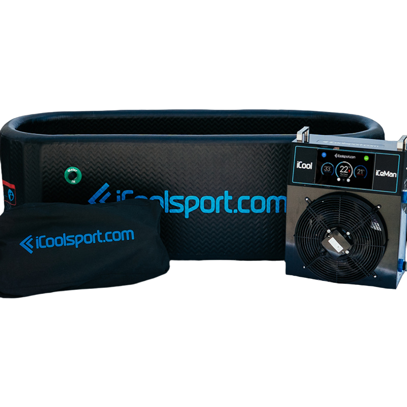iCoolSport IceMan Portable Ice Bath and Chiller Bundle
