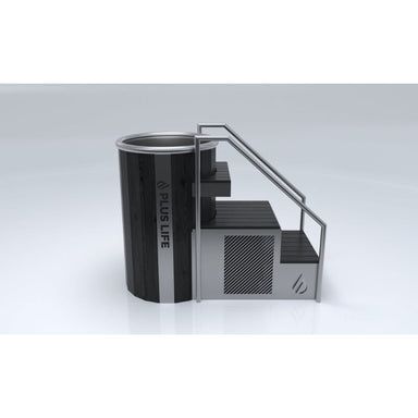 PlusLifeDualTemperatureIceBarrelwithLadderFrontView