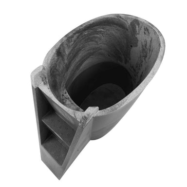 Pride On The Line Recovery Ice Bath Compact Natural Range Marble Top View