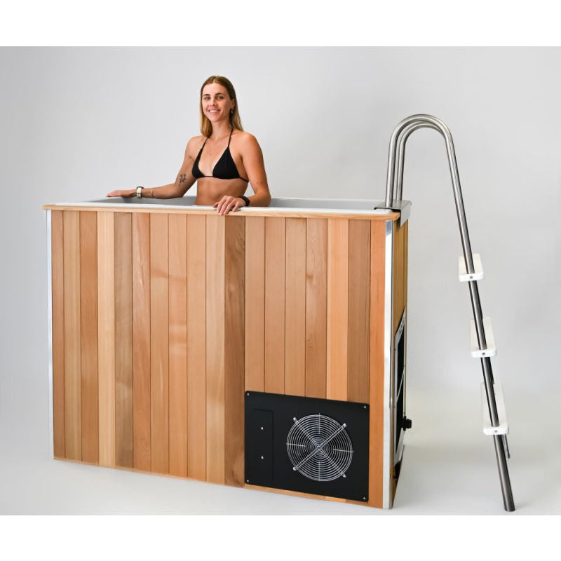 iCoolSport MiPod Pro Cedar Cold Plunge Pool