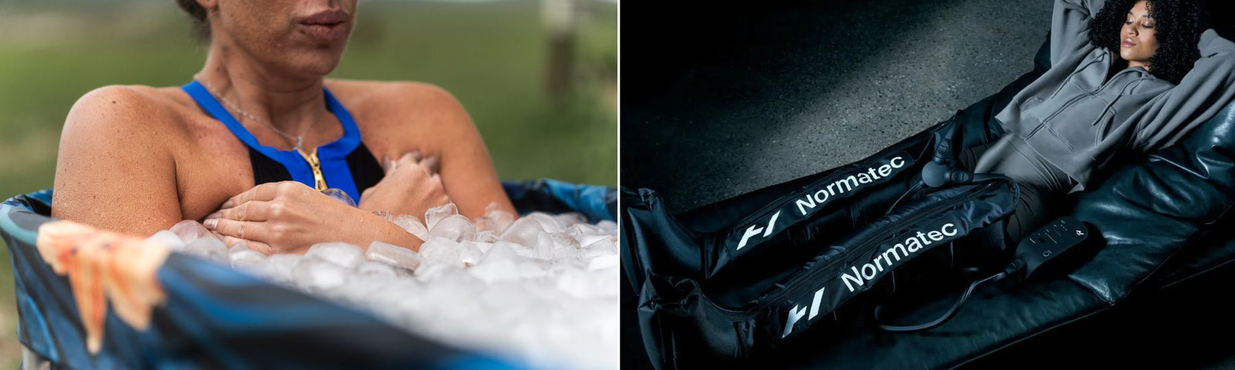 Compression Boots vs Ice Bath