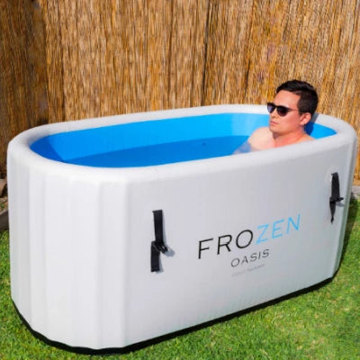 Frozen Oasis White Cold Plunge