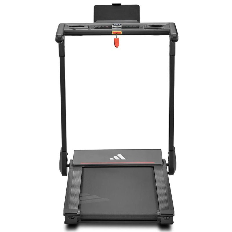 Adidas T-1 Folding Treadmill In Black Colour Front View