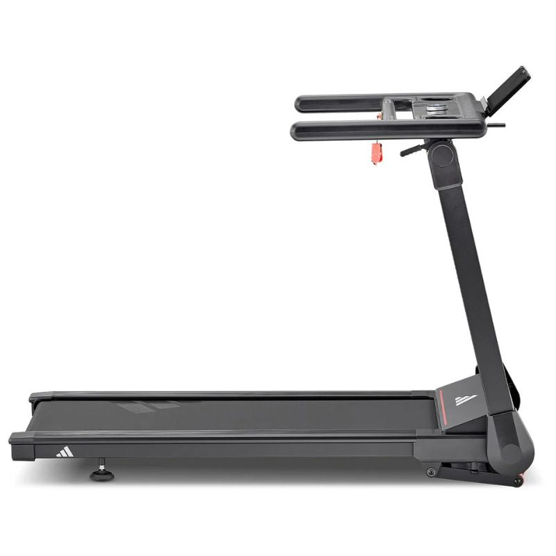 Adidas T-1 Folding Treadmill In Black Colour Side View
