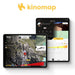 Adidas T-1 Folding Treadmill Screen Look when using the kinomap