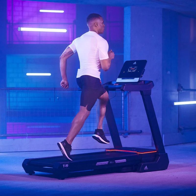 Adidas T-19 Treadmill with Male Using It