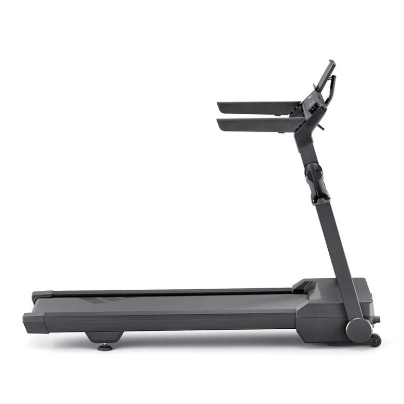 Adidas T-24c Folding Treadmill In Black Colour Side View