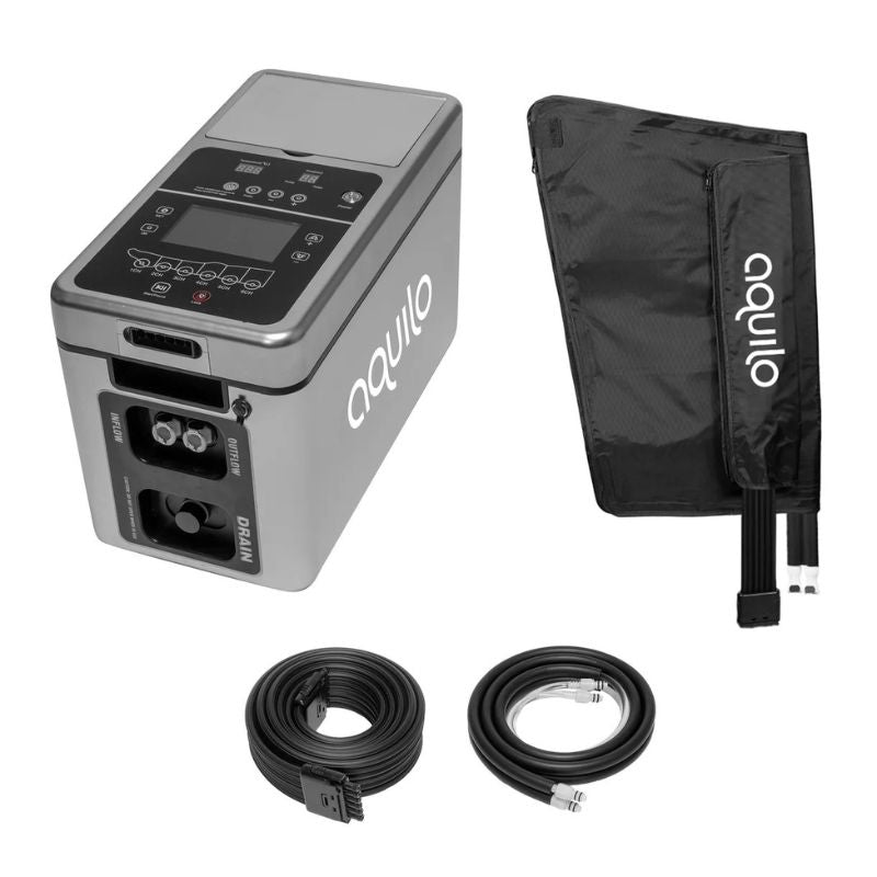 AquiloSportsCCT1500SystemWithKnee_ElbowWrapInBlackColour