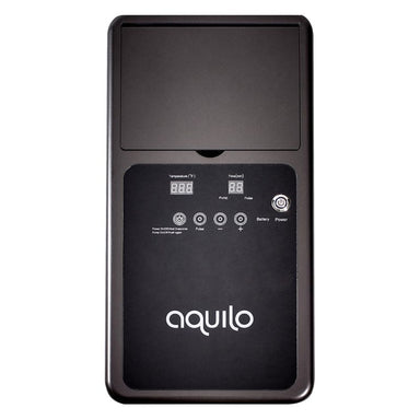 AquiloSportsCT1000CryotherapyControlUnitInBlackColourTopViewCloserLook