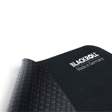 BLACKROLL Mat In Black Colour Top Part View With Non Slip Part Showing