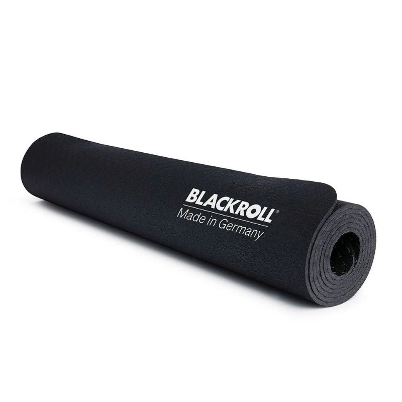 BLACKROLL Mat In Black Colour Look When Rolled