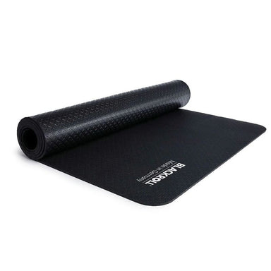 BLACKROLL Mat In Black Colour Half Rolled