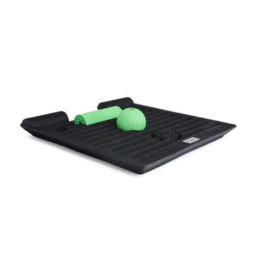 BLACKROLLSmartStandingDeskMatwithgreenmassagerollerandball