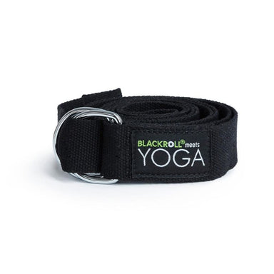 BLACKROLLYogaBeltInBlackColour