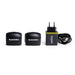 BLACKROLL Compression Boots 2.0 Batteries and Connector Charging Cable In Black Colour 