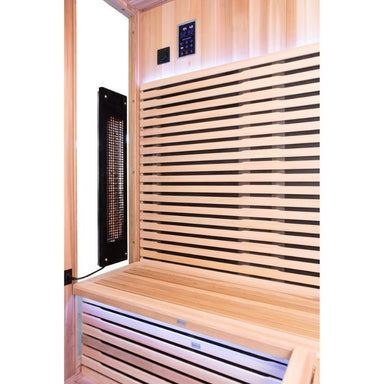 Chill Bunny 4-Person Indoor Infrared Sauna Inside with Screen Control and Red Light Panel