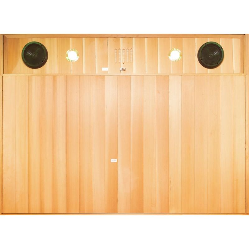 Chill Bunny 4-Person Outdoor Infrared Sauna Speakers