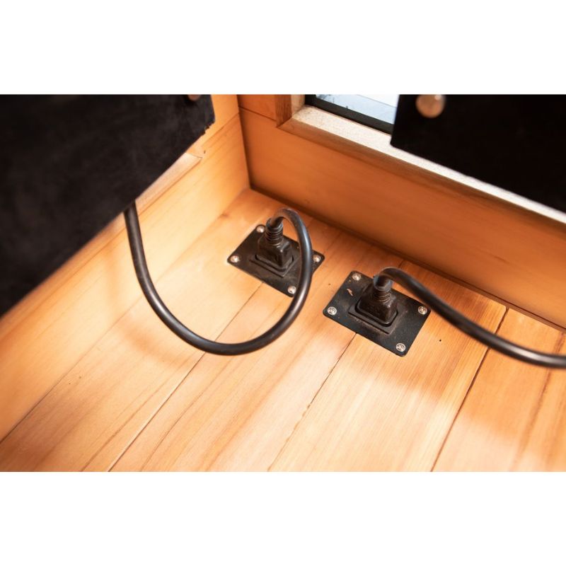 Chill Bunny 4-Person Outdoor Infrared Sauna Power Port