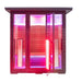 Chill Bunny 4-Person Outdoor Infrared Sauna with On Red Light Therapy