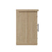 Harmone 3 Person Indoor Traditional Sauna Left Side View in Natural Colour