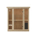 Harmone 3 Person Indoor Traditional Sauna Front View