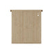 Harmone 5 Person Indoor Traditional Sauna Back View in Natural Colour