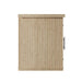 Harmone 5 Person Indoor Traditional Sauna Left Side View in Natural Colour