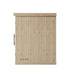 Harmone 5 Person Indoor Traditional Sauna Right Side View in Natural  Colour