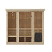 Harmone 5 Person Indoor Traditional Sauna Front View