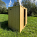 Harmone Aurora 4 Person Outdoor Traditional Sauna Left Side View with Door Close