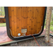 Harmone Icon 125 - 3 Person Barrel Outdoor Traditional Sauna Closer Look of the Wires at the back