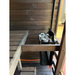 Harmone Icon 125 - 3 Person Barrel Outdoor Traditional Sauna Sauna Heater Inside Look