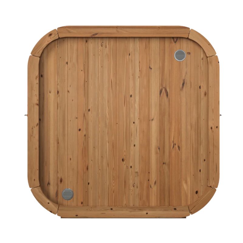 Harmone Icon 125 3 Person Barrel Traditional Sauna Back View