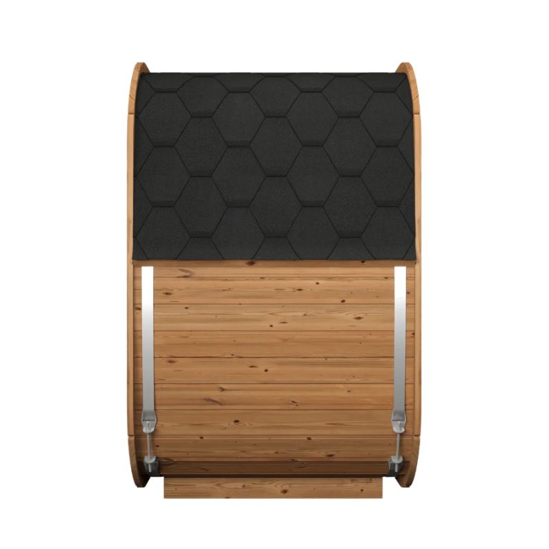 Harmone Icon 125 3 Person Barrel Traditional Sauna Side View