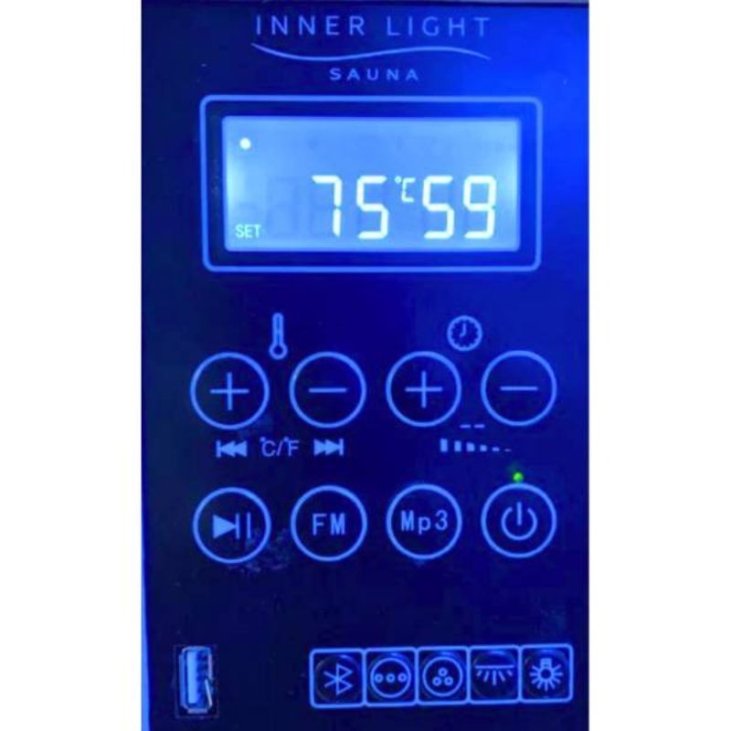 Innerlight3PersonMaliInfraredSaunaControlDisplay