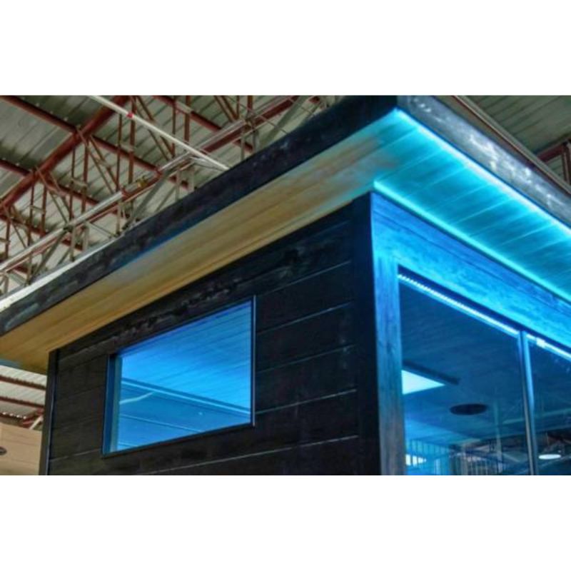 Innerlight 4 Person Full Spectrum Infrared Outdoor Sauna Outside Look of Ceiling