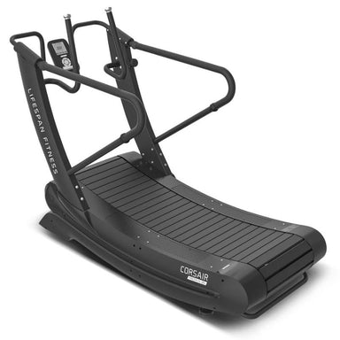 Lifespan Fitness Corsair FreeRun 105 Curved Treadmill in Back Colour