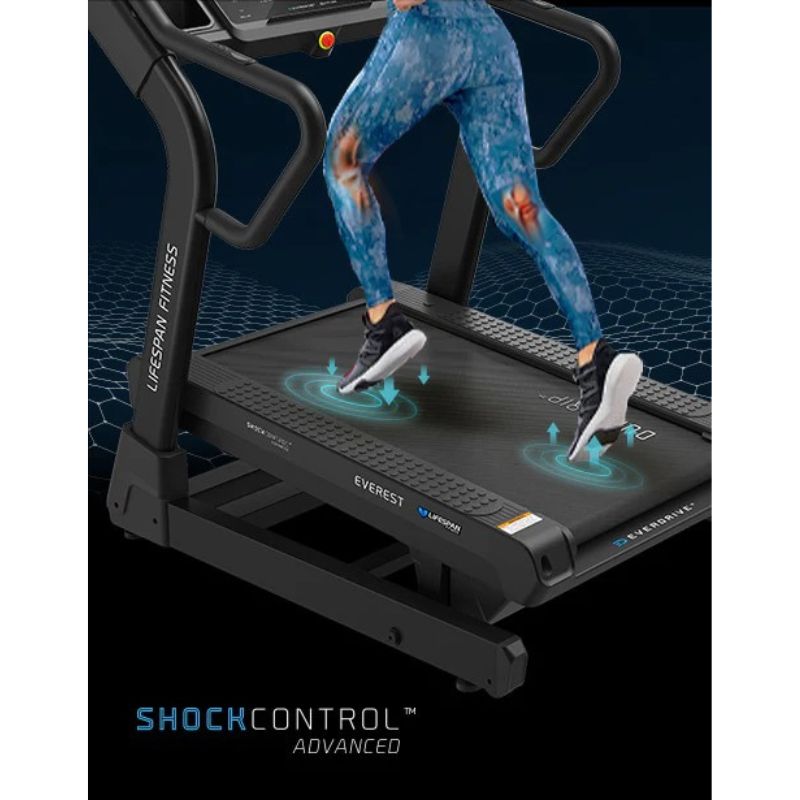 Lifespan Fitness Everest Ultra High Incline Treadmill Look When In Used