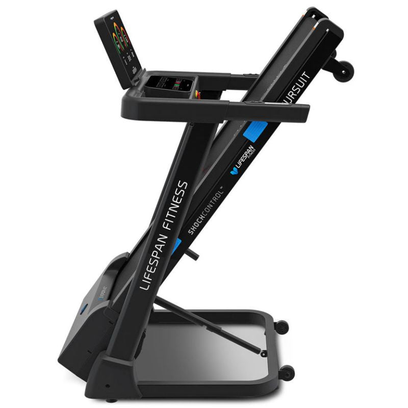 Lifespan Fitness Pursuit 4 Treadmill Another Side View When Folded