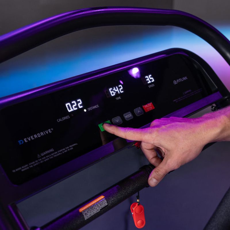 Lifespan Fitness Reformer Safety Rehabilitation Treadmill with Closer Look of the Controls