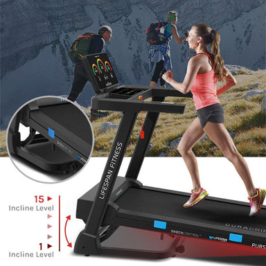 Lifespan Fitness Pursuit 4 Treadmill Incline Levels Information