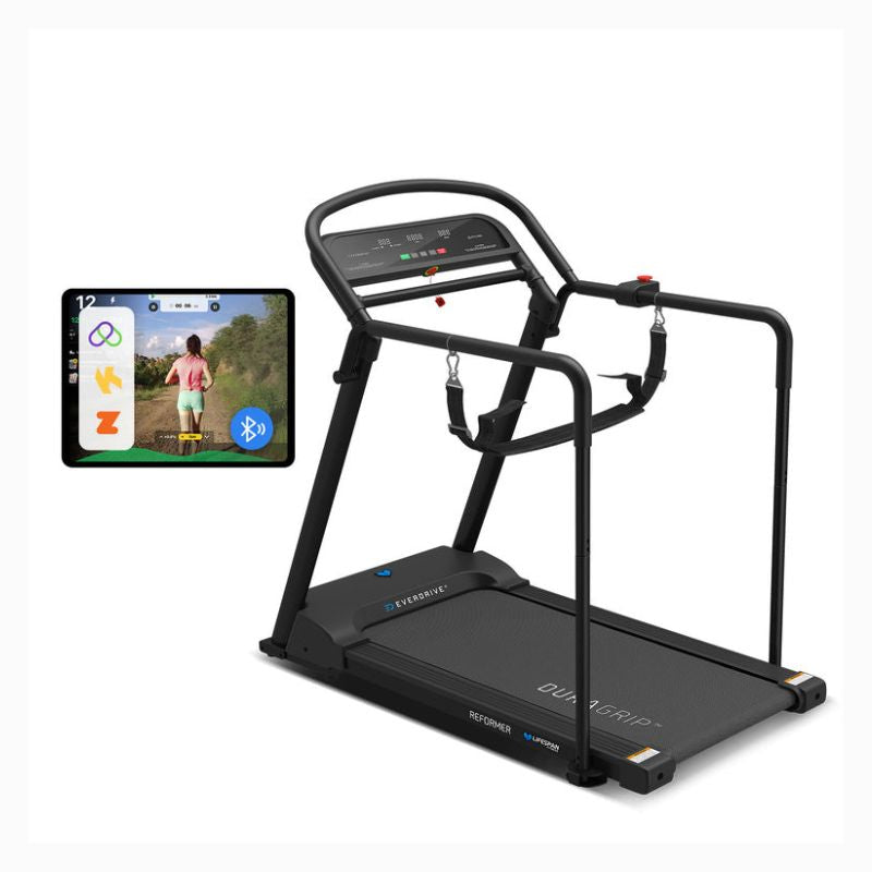 Lifespan Fitness Reformer Safety Rehabilitation Treadmill with screen