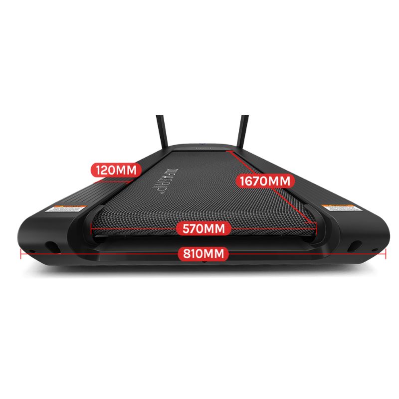 Lifespan Fitness Tempest CR Commercial Treadmill Look of the Walking Pad and Dimensions