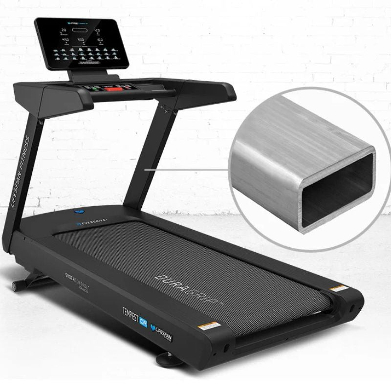 Lifespan Fitness Tempest CR Commercial Treadmill Steel Bar