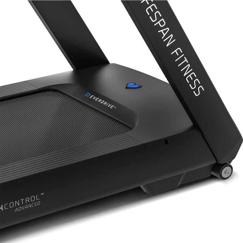 Lifespan Fitness Tempest CR Commercial Treadmill Side View of the Walking Pad