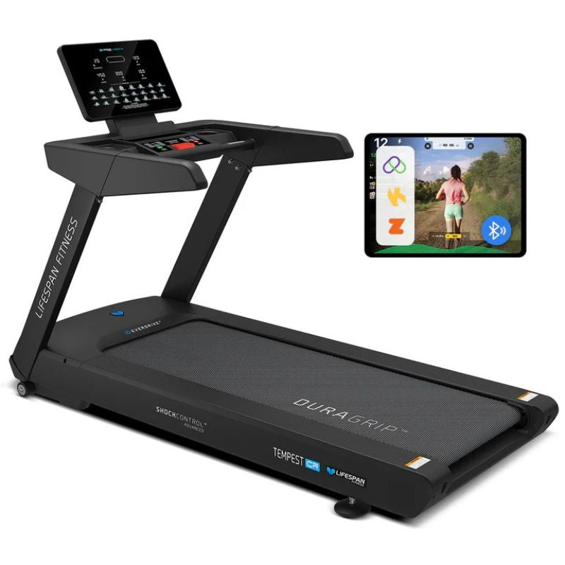 Lifespan Fitness Tempest CR Commercial Treadmill with Screen Display