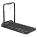 Lifespan Fitness V-FOLD with SmartStride Folding Treadmill Front Side Look with Safety Handle