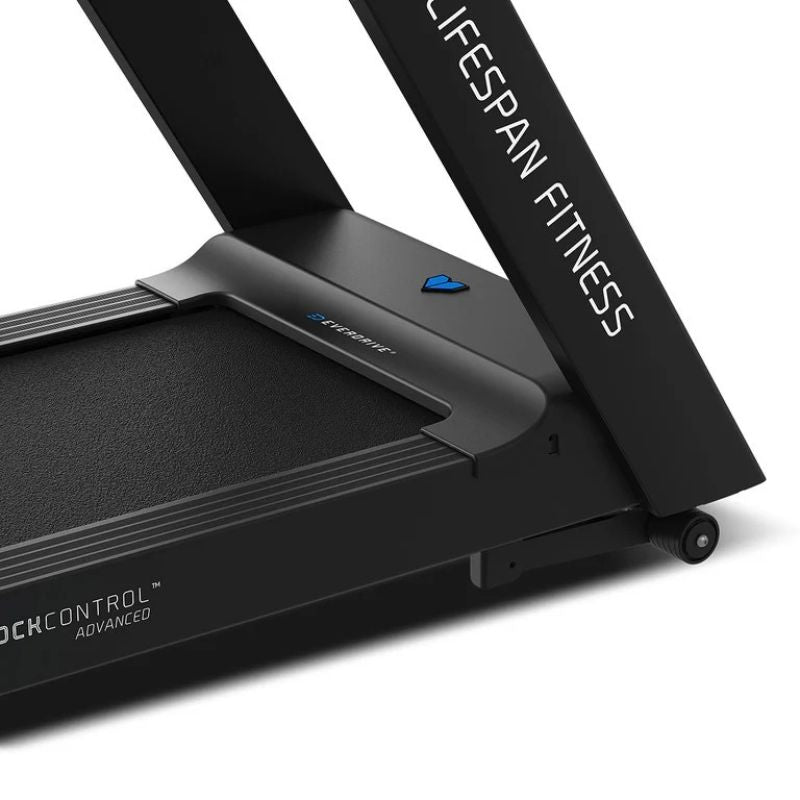 Lifespan Fitness Viper 5 Smart Treadmill Side View of the Walking Pad