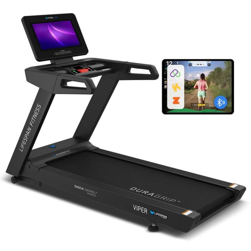 Lifespan Fitness Viper 5 Smart Treadmill with Screen Display