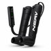 NERV Squeeze Heated Compression Boots Front View In Black Colour